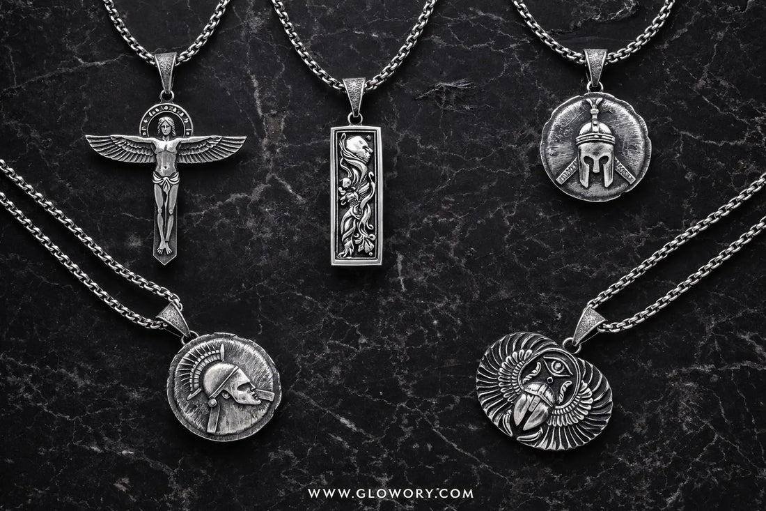 Authentic 925 Sterling Silver Pendant for Men Collection