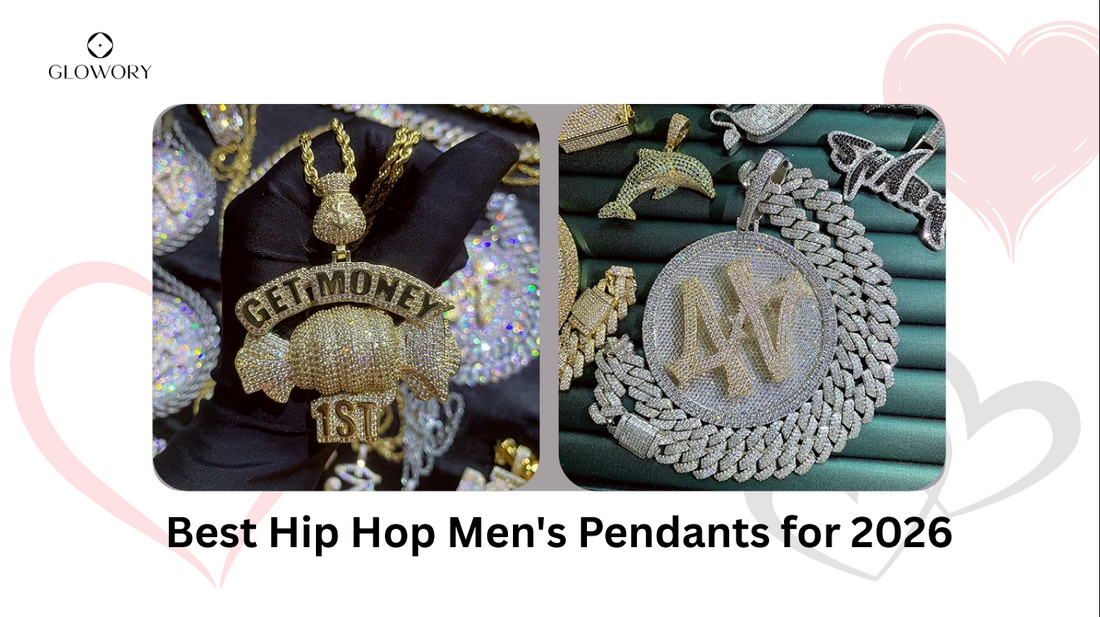 Best Iced Out Hip Hop Men's Pendants: Premium 925 Sterling Silver Collection