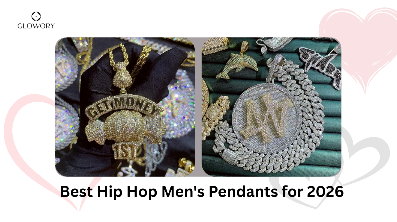 Best Iced Out Hip Hop Men's Pendants: Premium 925 Sterling Silver Collection