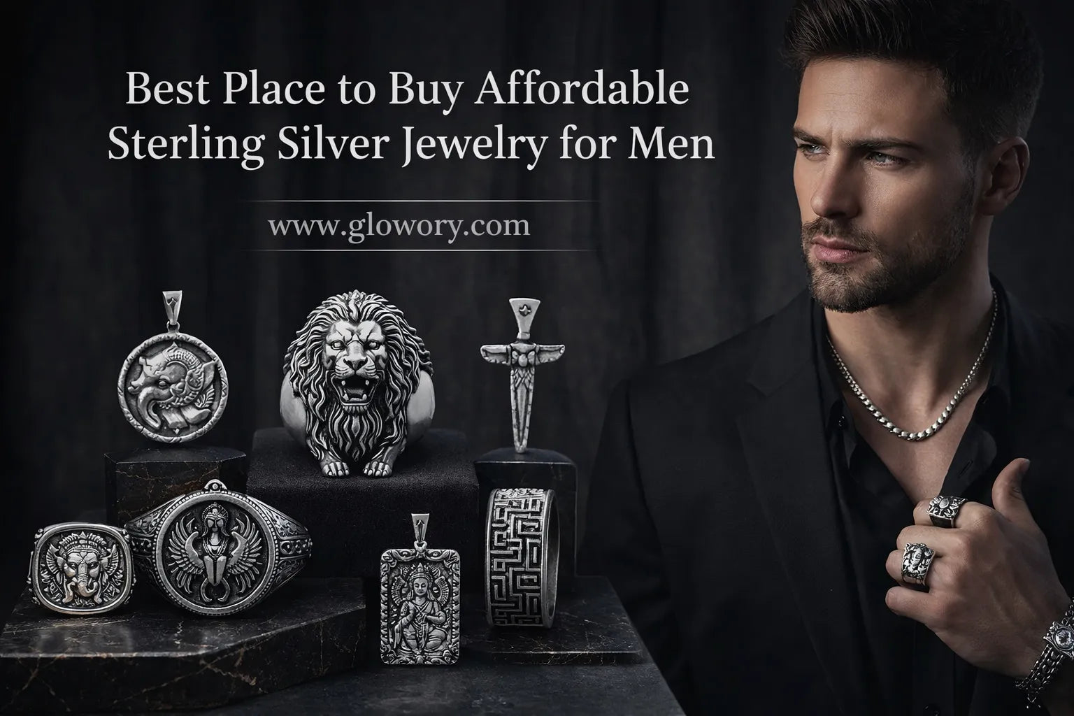 Best Place to Buy Affordable Sterling Silver Jewelry for Men