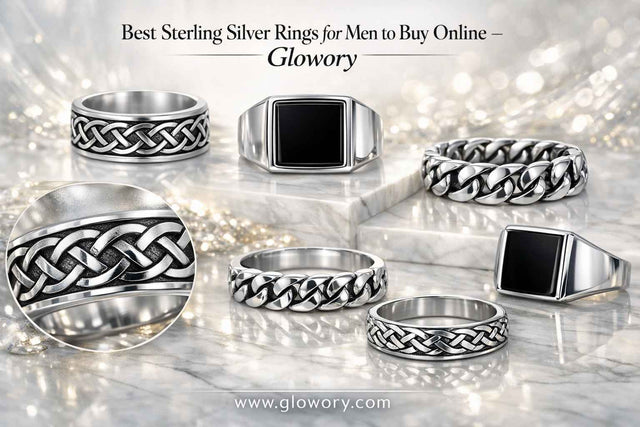 Best Sterling Silver Rings for Men to Buy Online – Glowory