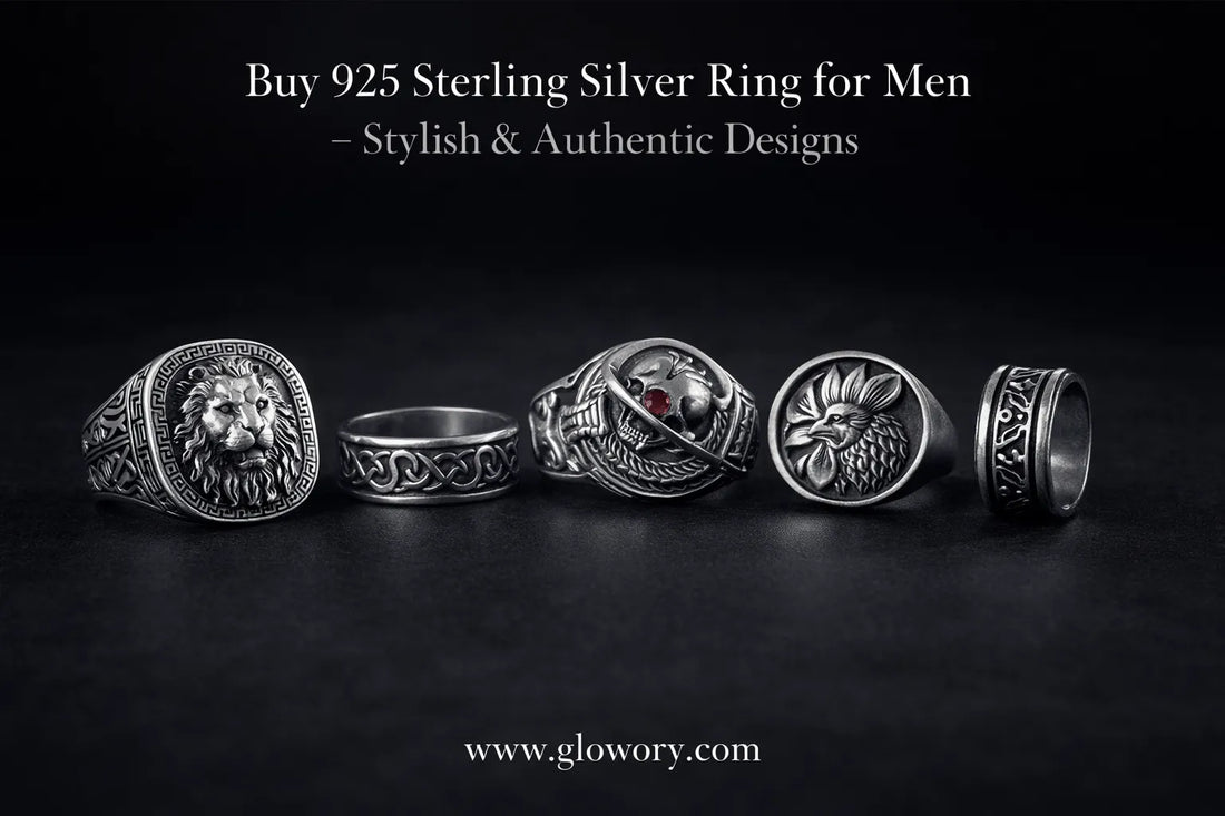 Buy 925 Sterling Silver Ring for Men – Stylish & Authentic Designs