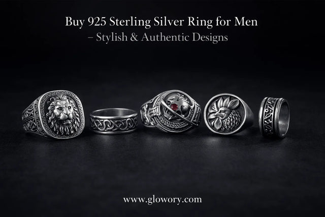 Buy 925 Sterling Silver Ring for Men – Stylish & Authentic Designs