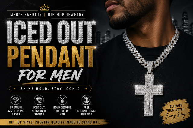 Iced Out Pendant for Men: Why This Trend Is Dominating Men's Fashion in 2026