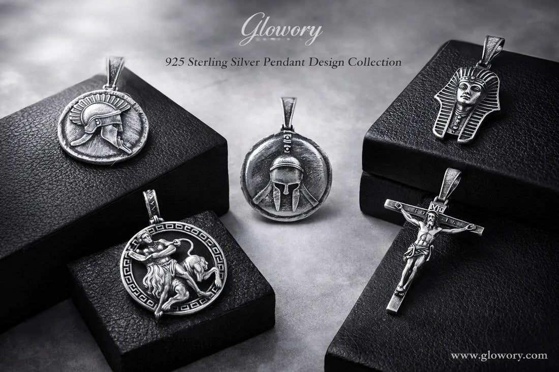 Glowory 925 Sterling Silver Pendant Design Collection