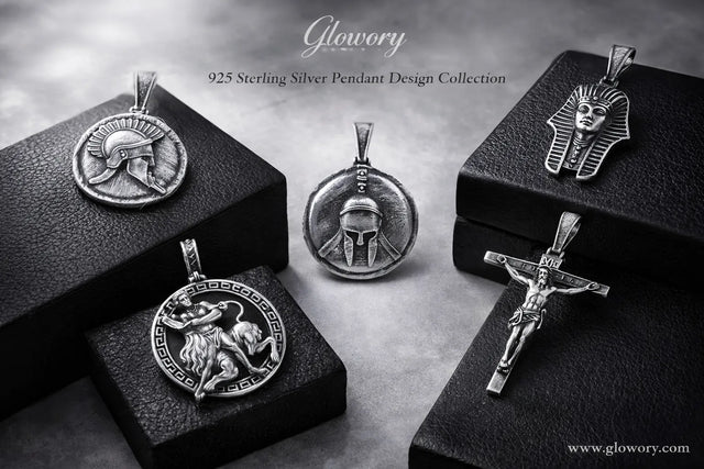 Glowory 925 Sterling Silver Pendant Design Collection