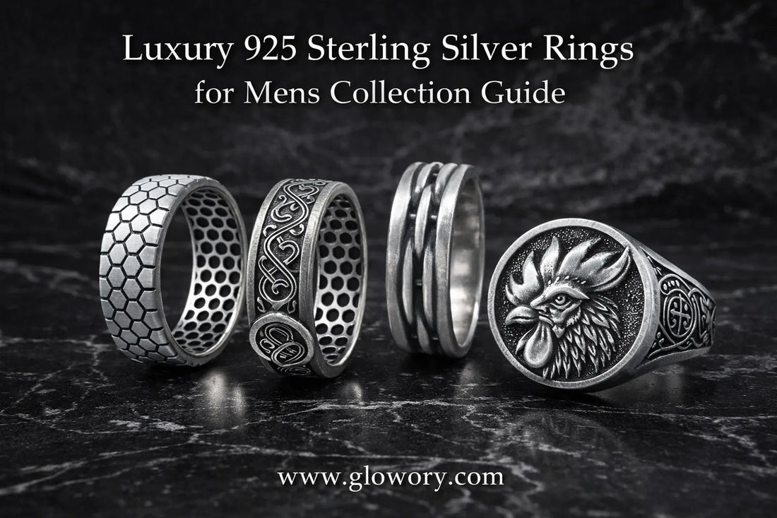 Luxury 925 Sterling Silver Rings for Mens Collection Guide