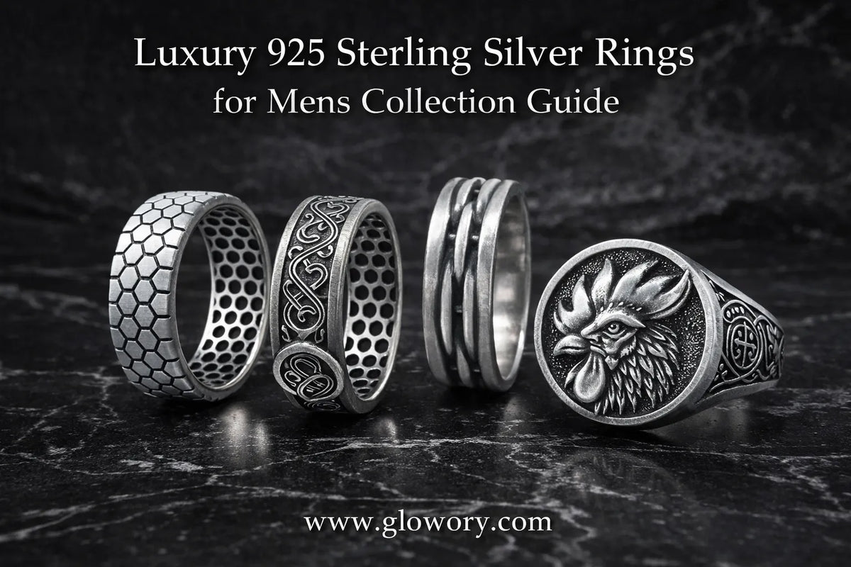 Luxury 925 Sterling Silver Rings for Mens Collection Guide