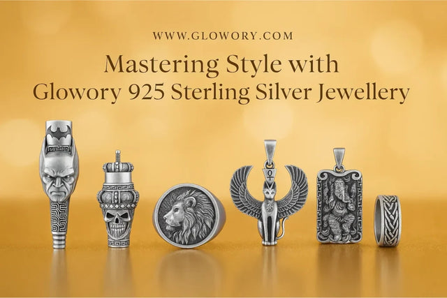 Mastering Style with Luxury Glowory 925 Sterling Silver Jewellery