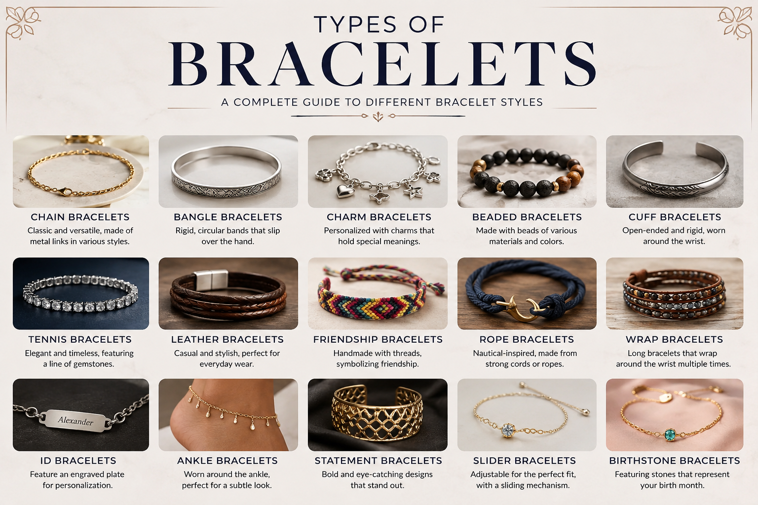 Types of Bracelets