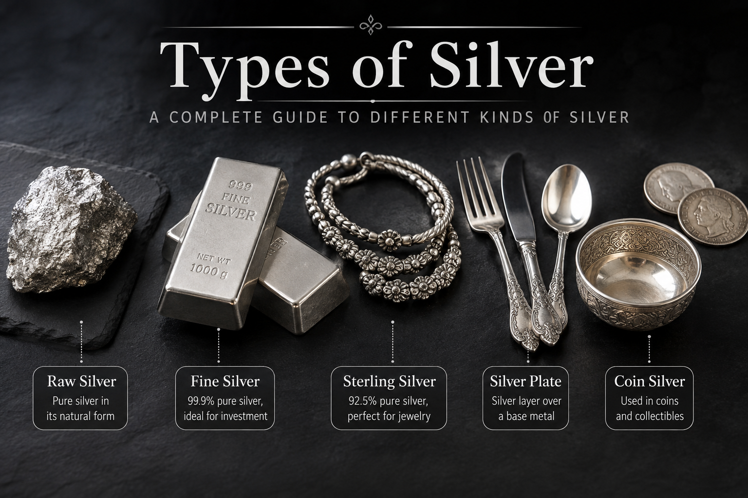 Types of Silver