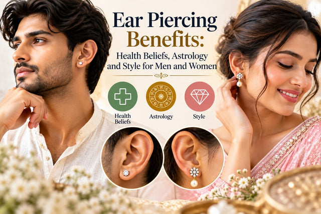 Ear Piercing Benefits: Health Beliefs, Astrology and Style for Men and Women
