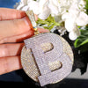 Iced Out Hip Hop Diamond Pendant For Men's