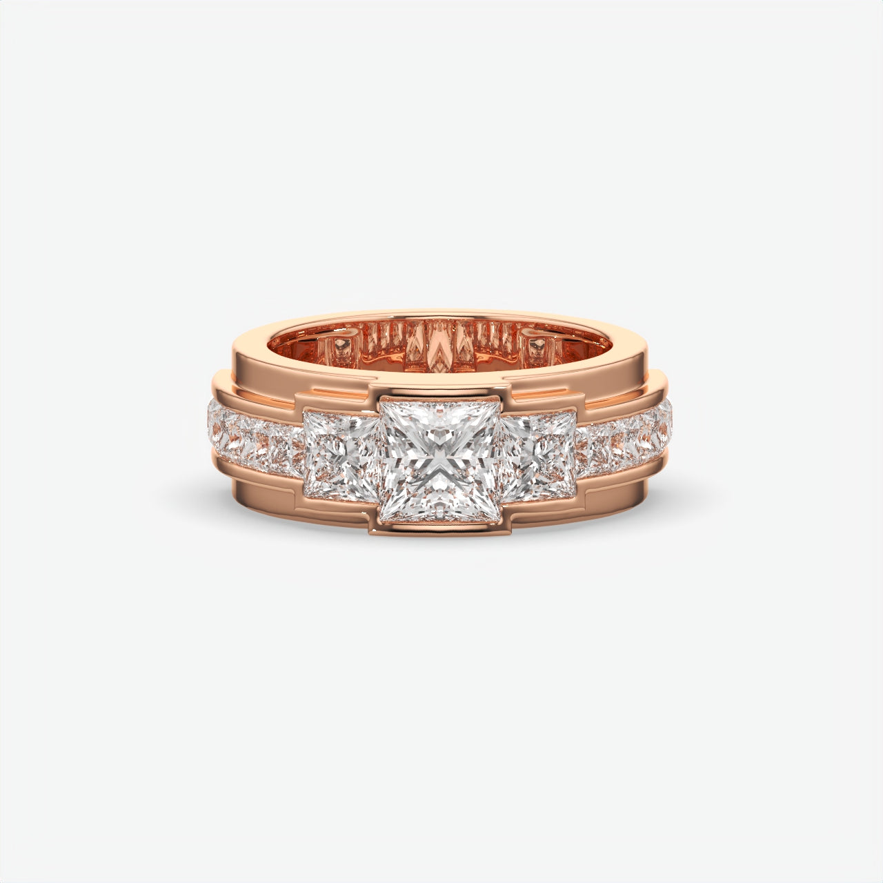 Silver Men's Royal Majesty Band