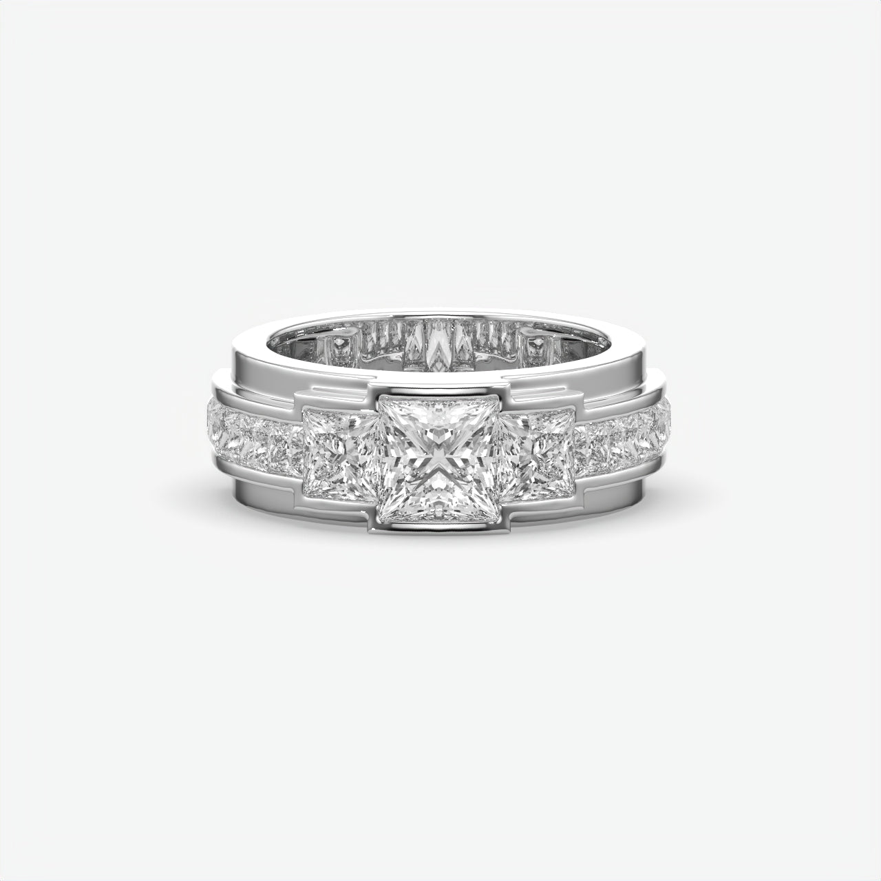 Silver Men's Royal Majesty Band