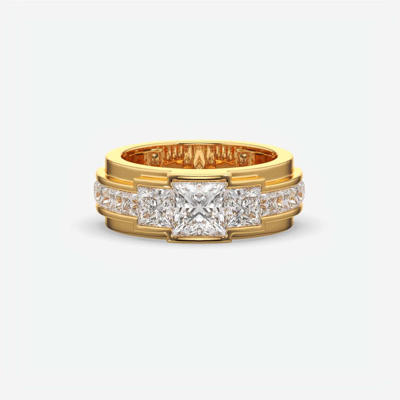 Silver Men's Royal Majesty Band