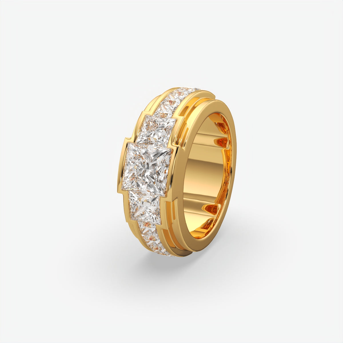 Silver Men's Royal Majesty Band