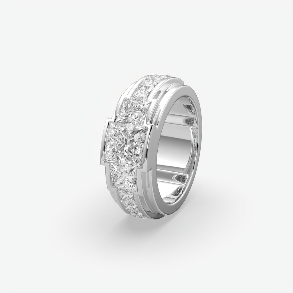 Silver Men's Royal Majesty Band