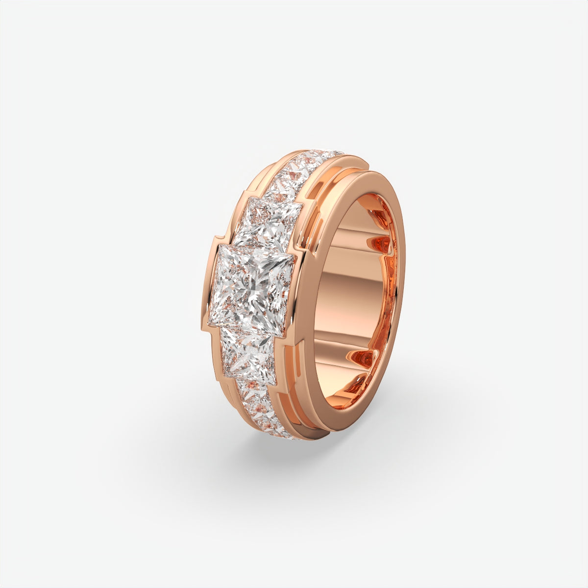 Silver Men's Royal Majesty Band
