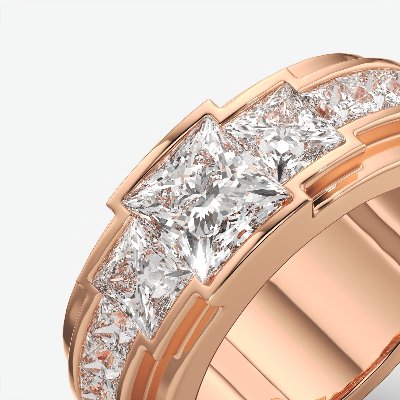 Silver Men's Royal Majesty Band