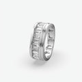 Men's Baguette Cut Diamond Band