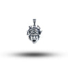 Angry Medusa 925 Sterling Silver Pendant