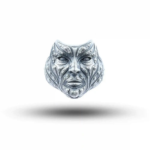 Bob Face 925 Sterling Silver Men Ring