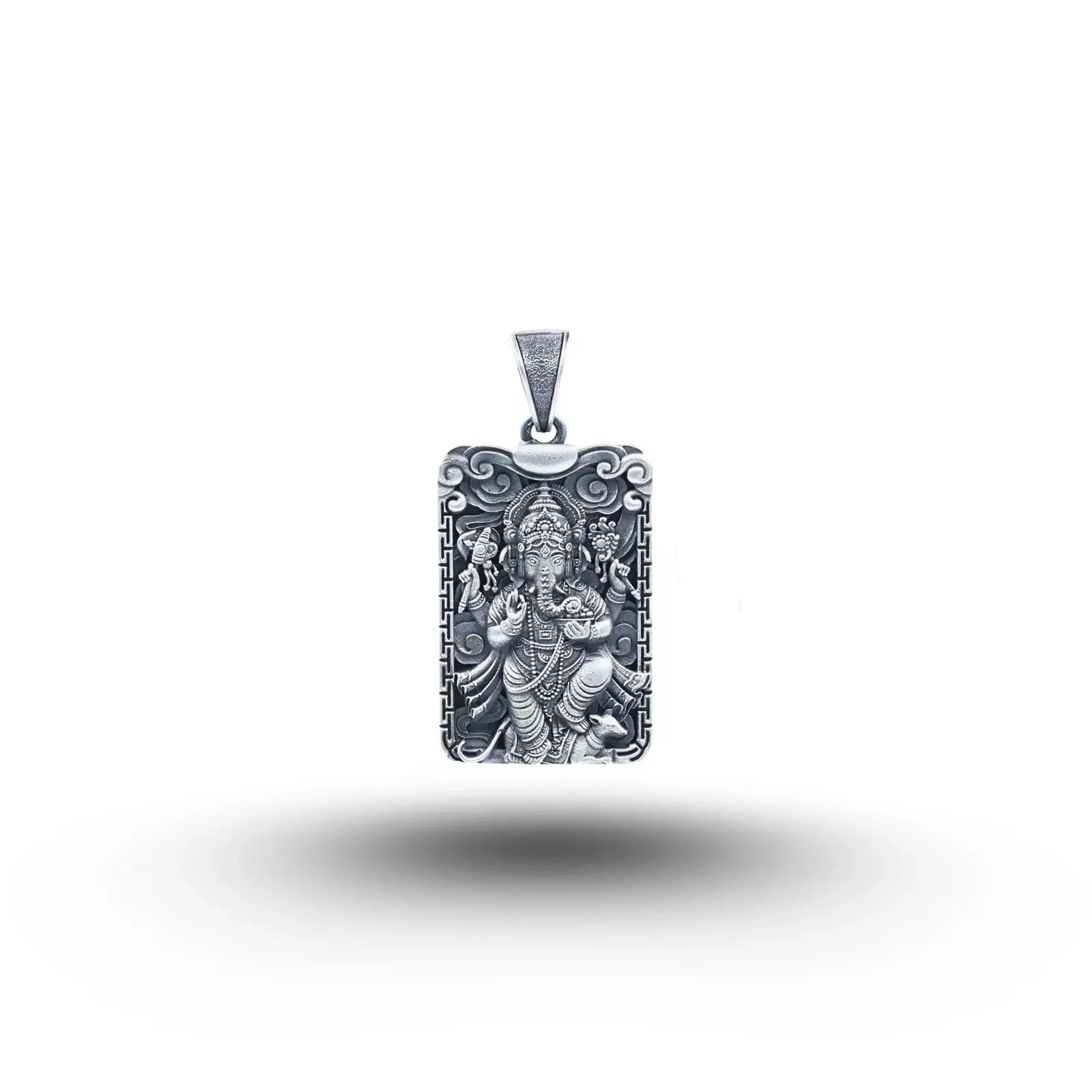 Calm Ganesha 925 Sterling Silver Pendant