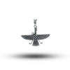 Faravahar 2D Parsi Zorostrian 925 Sterling Silver Pendant 04_11zon