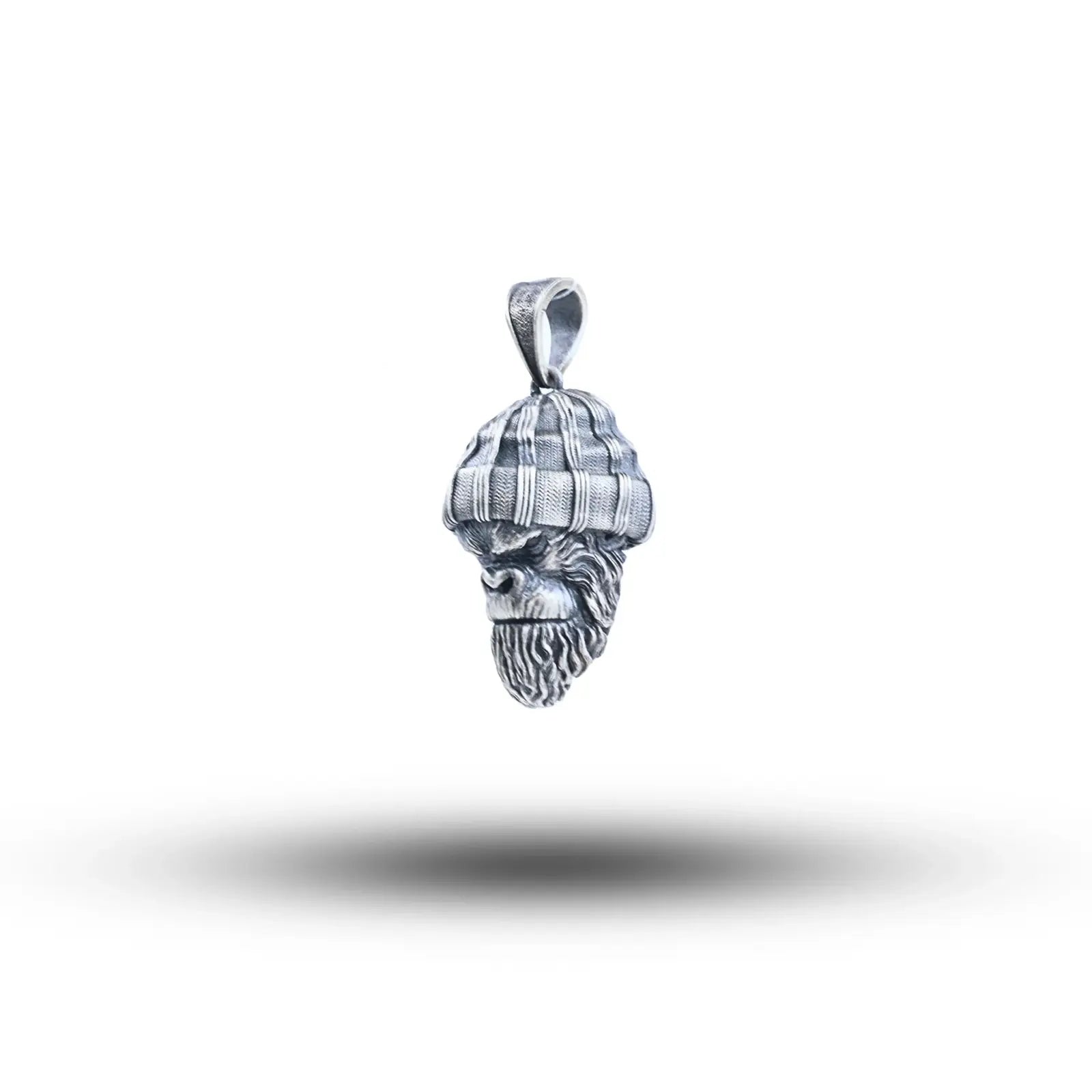 Gangster Monkey 925 Sterling Silver Pendant01