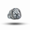 Greek Lion king 925 Sterling Silver Ring