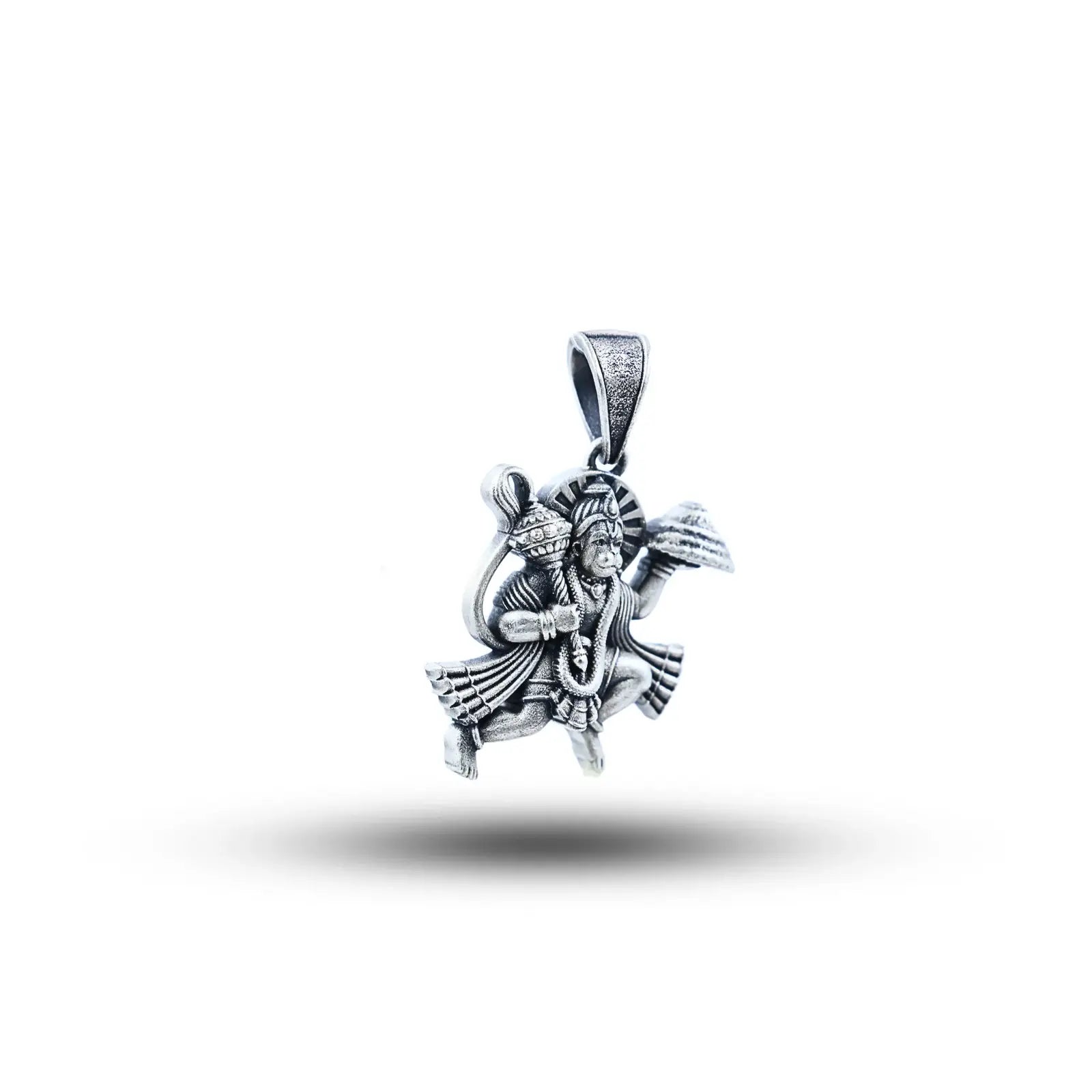 HanumanJi 925 Sterling Silver Pendant 01