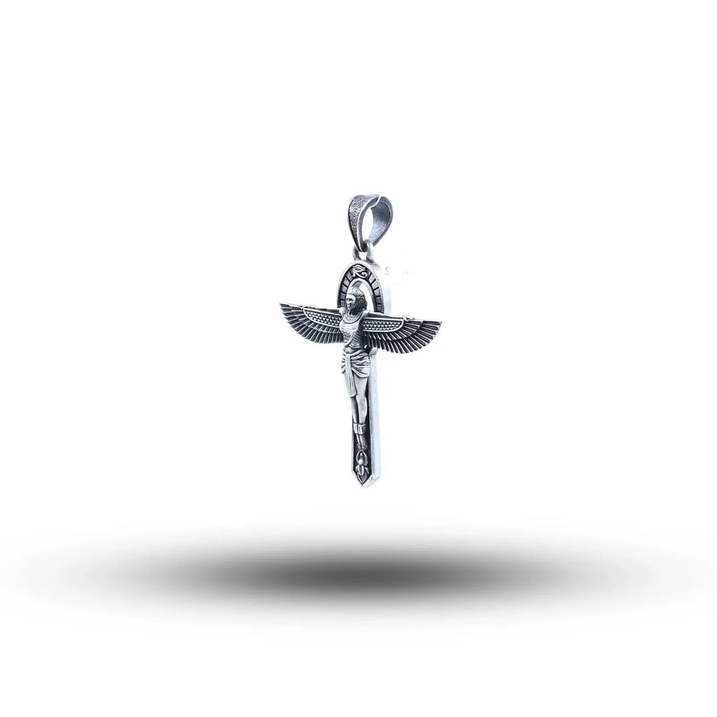 Isis Ankh Egyptian 925 Sterling Silver Pendant01
