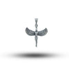 Isis Winged Egyptian 925 Sterling Silver Pendant