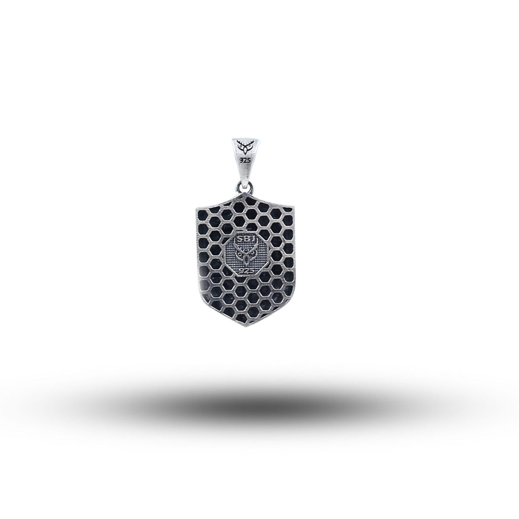 Knight 925 Sterling Silver Pendant 05