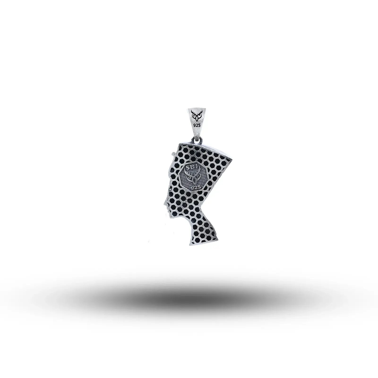 Nefertiti 925 Sterling Silver Pendant02