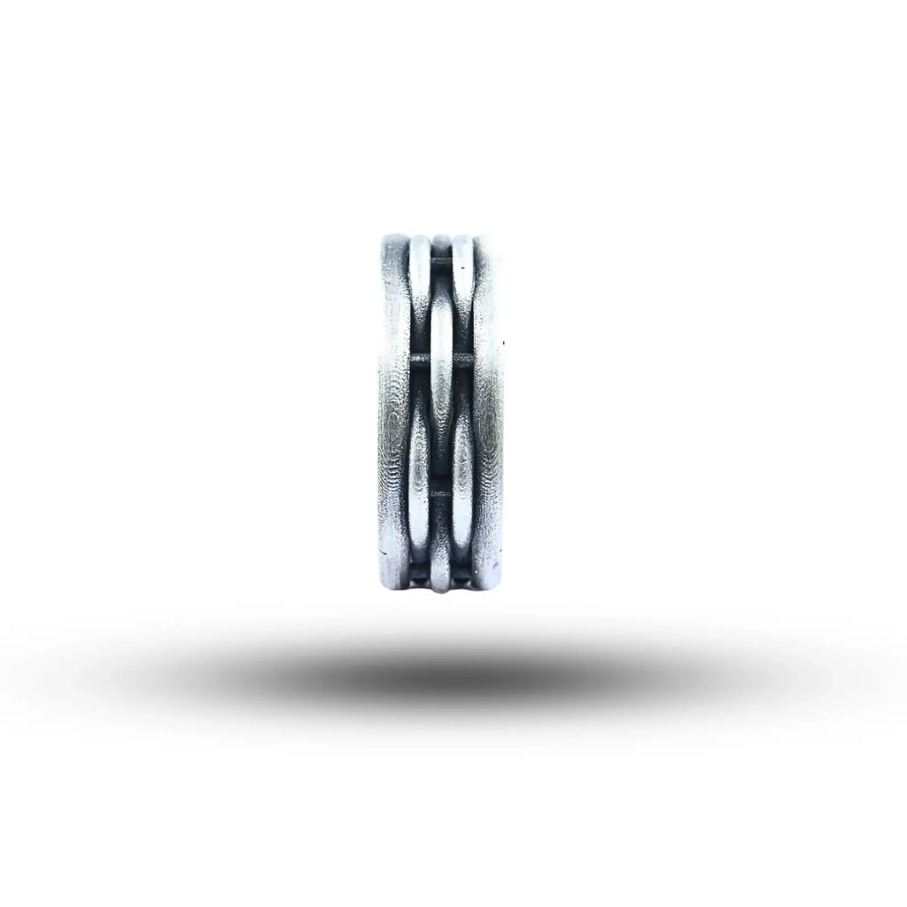 Rope Style 925 Sterling Silver Band