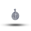 Saint Benedict Medallion 925 Sterling Silver Pendant