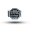 Shivaji Maharaj Mudra 925 Sterling Silver Ring