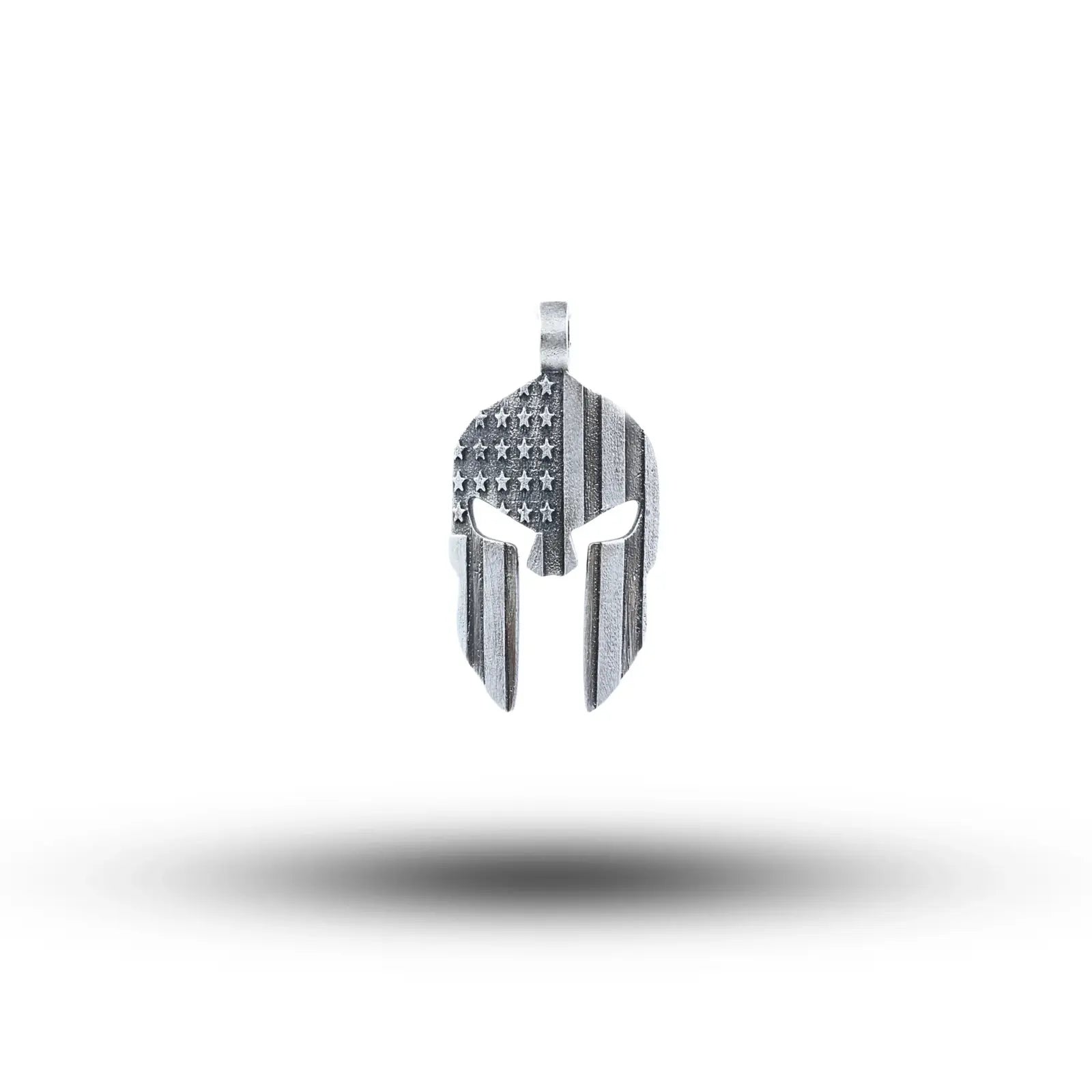 Spartan Flag 925 Sterling Silver pendant