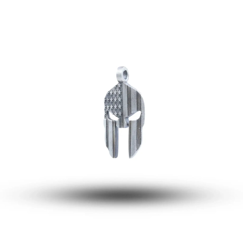 Spartan Flag 925 Sterling Silver pendant01