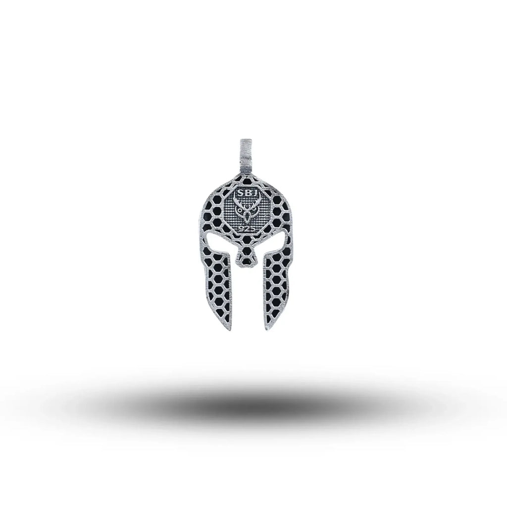 Spartan Flag 925 Sterling Silver pendant02