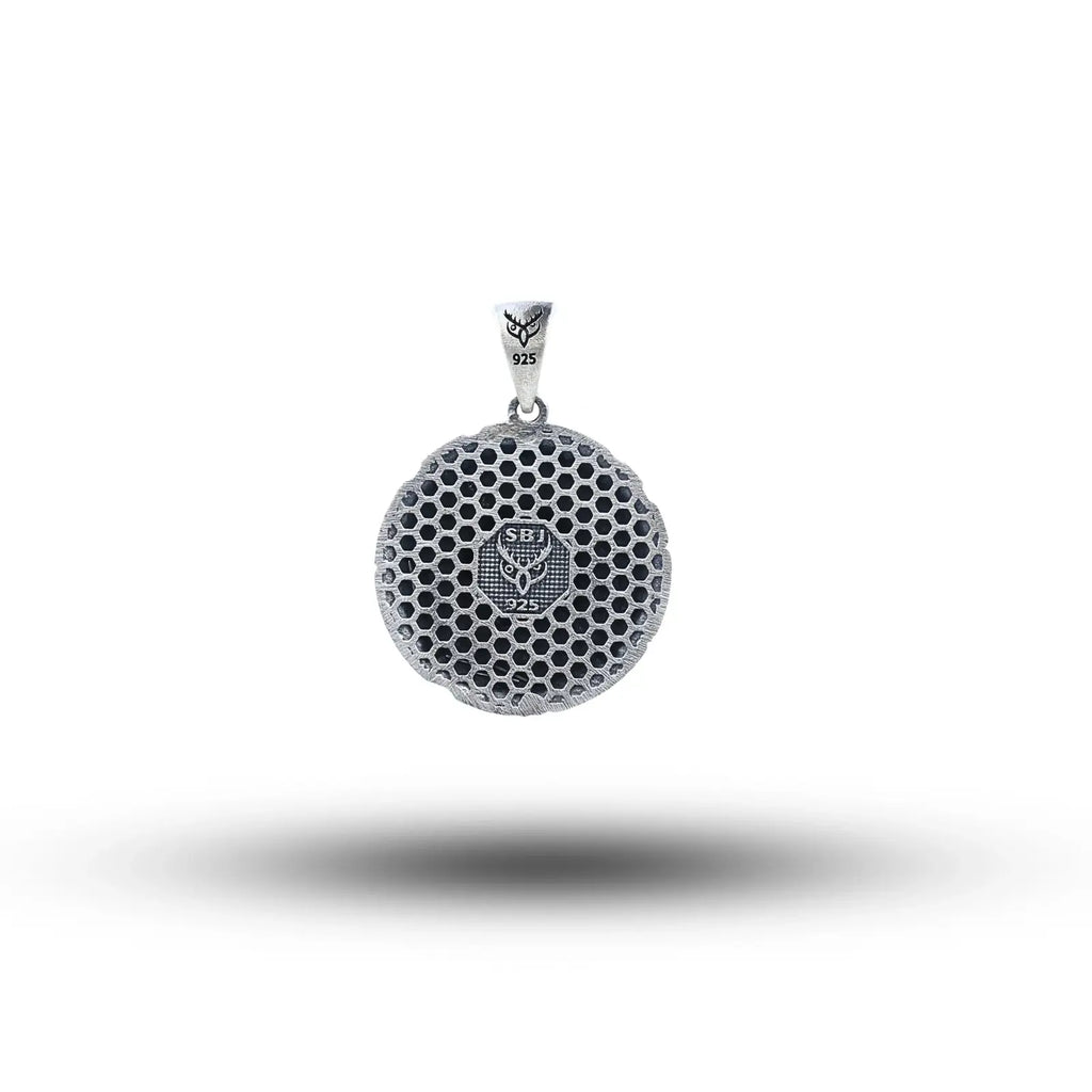 Spartan Helmet 925 Sterling Silver Pendant02