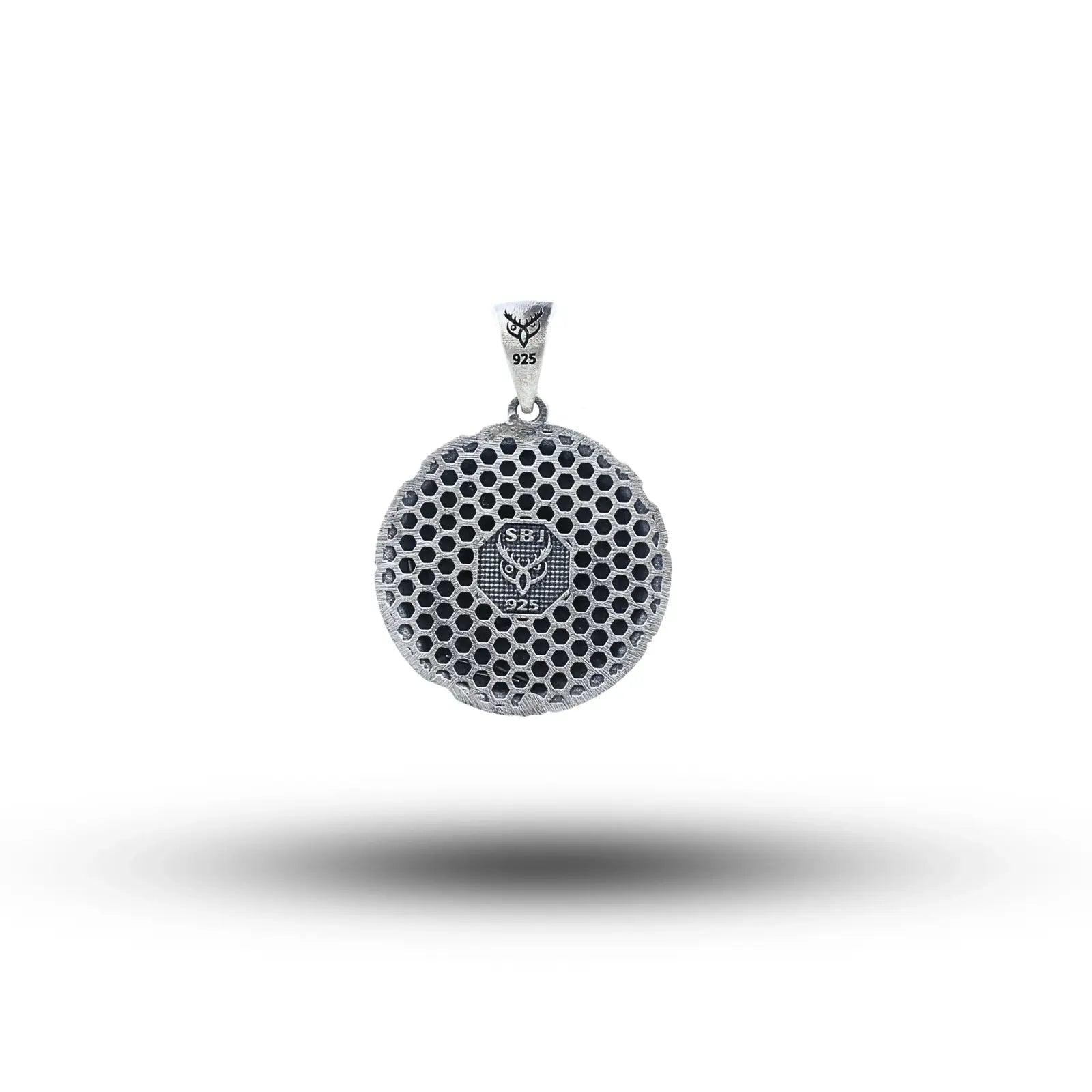 Spartan Helmet 925 Sterling Silver Pendant02