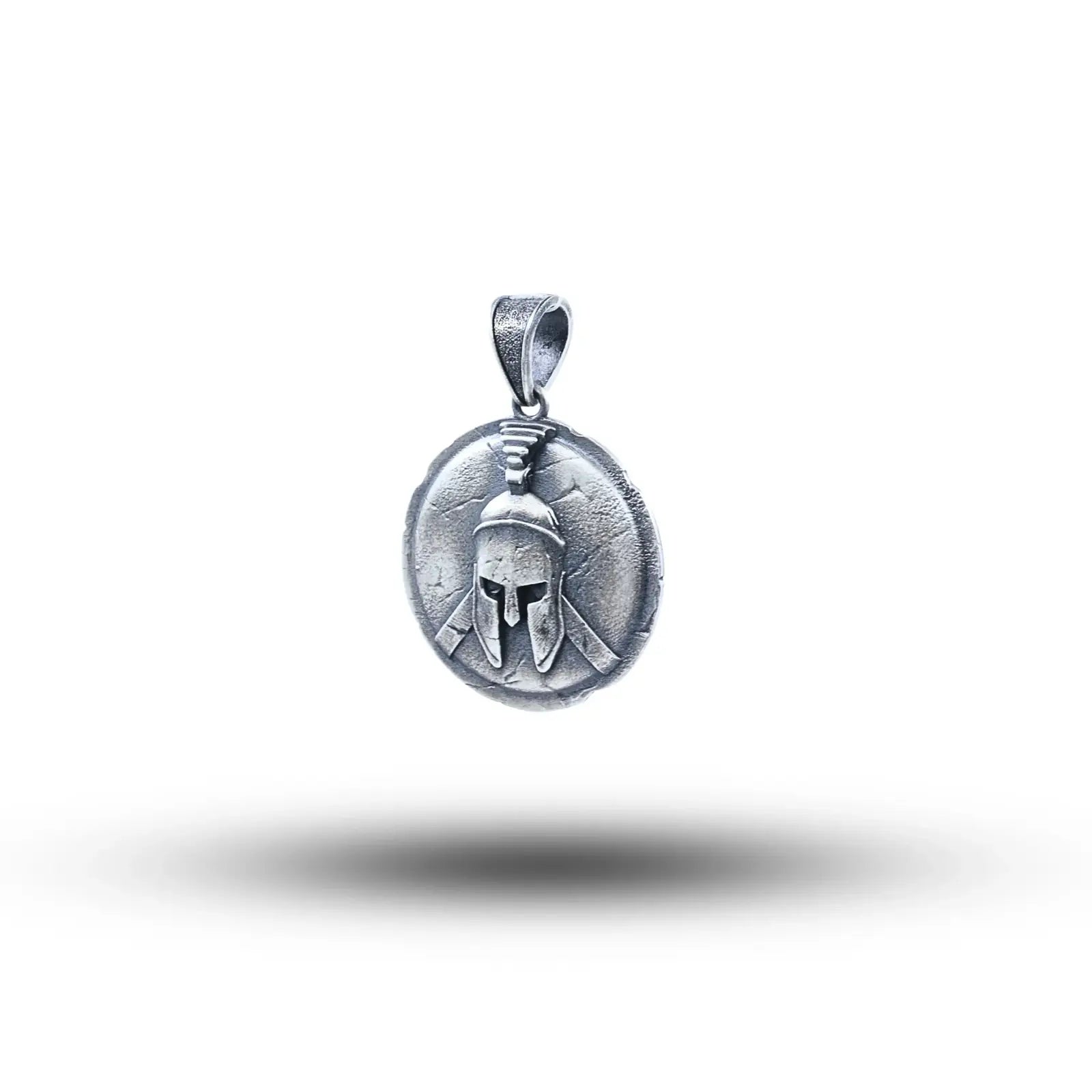 Spartan Leonidas Helmet 925 Sterling Silver Pendant02