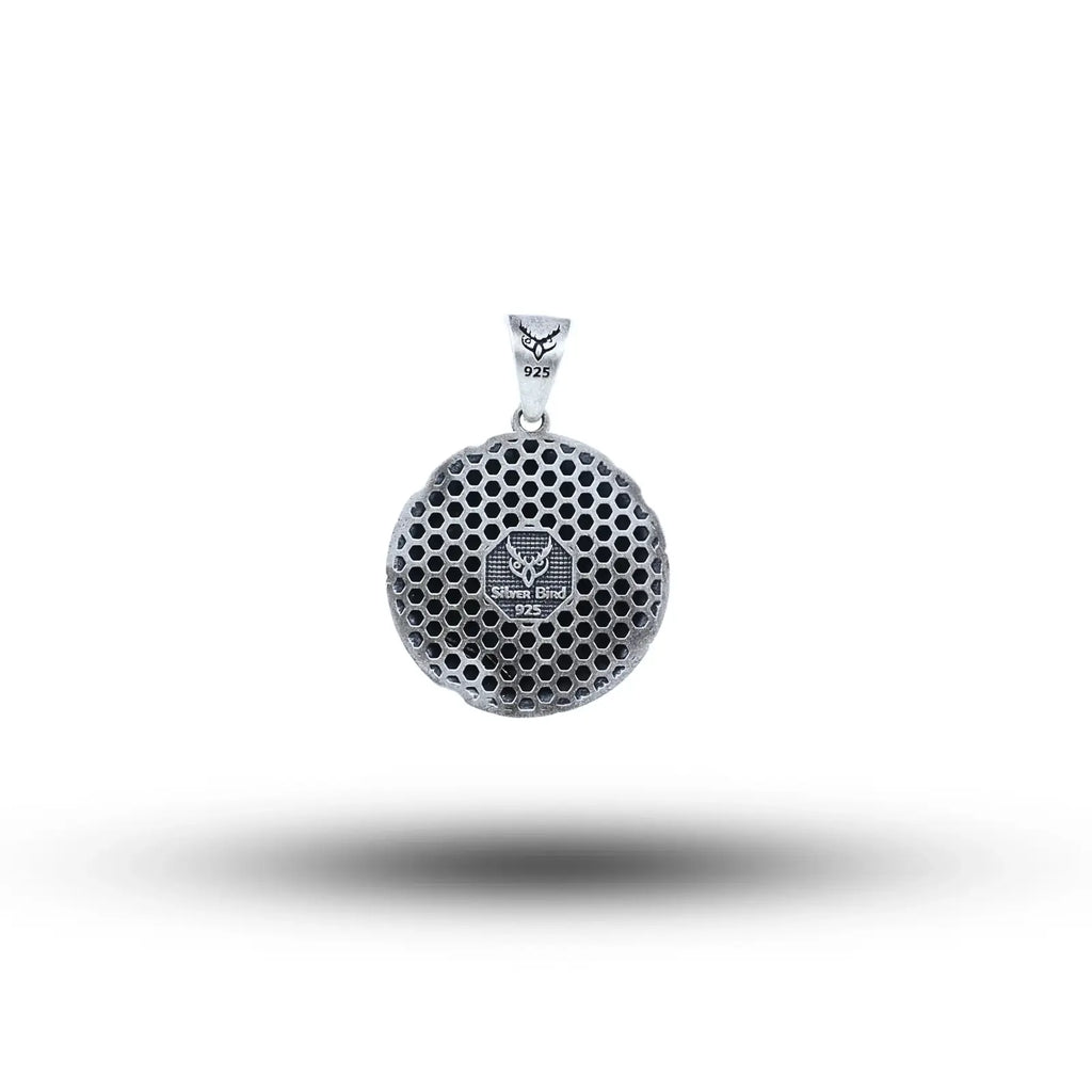 Spartan Leonidas Helmet 925 Sterling Silver Pendant03