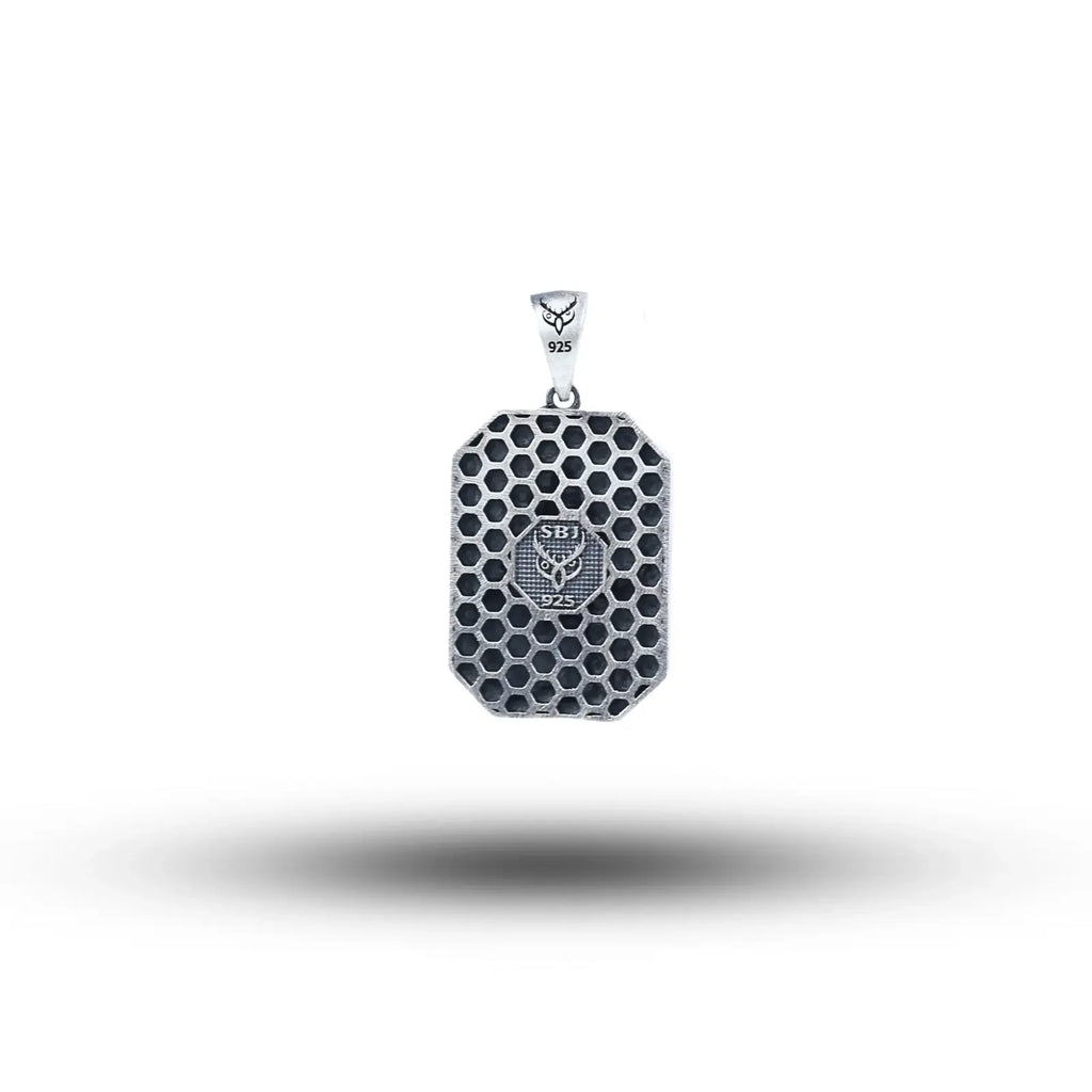 Spartan Warrior 925 Sterling Silver Pendant 02