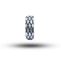 Tire Pattern 925 Sterling Silver Band