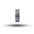 Wave Pattern 925 Sterling Silver band