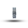 Wave Pattern 925 Sterling Silver band